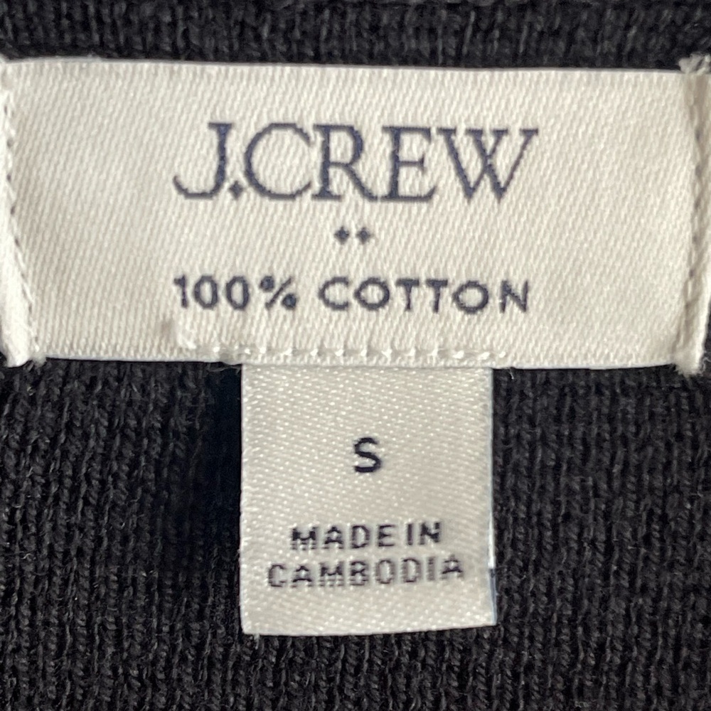 JCrew Factory Black Schoolboy Sweater Blazer - Picture 4 of 11